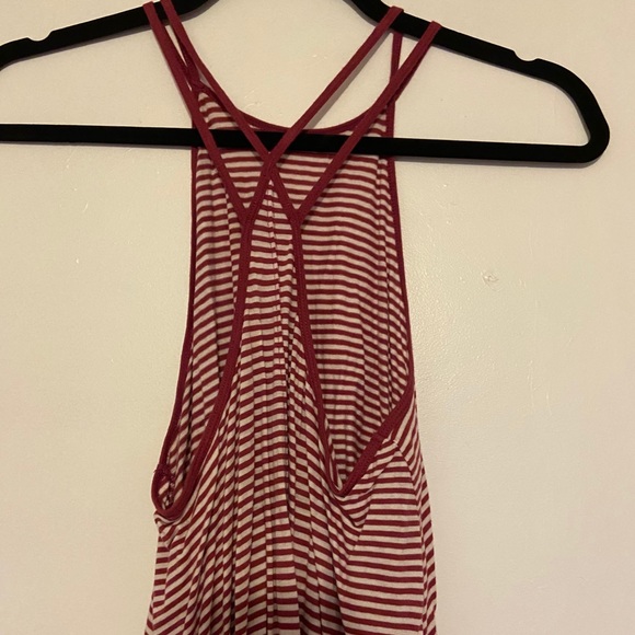 2/$15 Hollister magenta racer back tank top - Picture 4 of 6